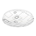 43179 / Luminario LED 22 W plafón decorativo cuadros luz día, Volteck