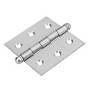 43221 / Bisagra cuadrada 2-1/2' acero inox, cabeza redonda, Hermex