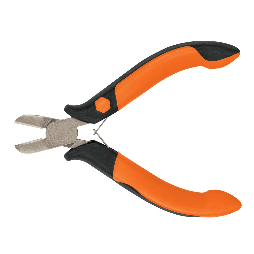 17367 / Mini pinza de corte diagonal 4' mango Comfort Grip, Truper