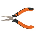 17365 / Mini pinza de punta curva 5' mango Comfort Grip, Truper