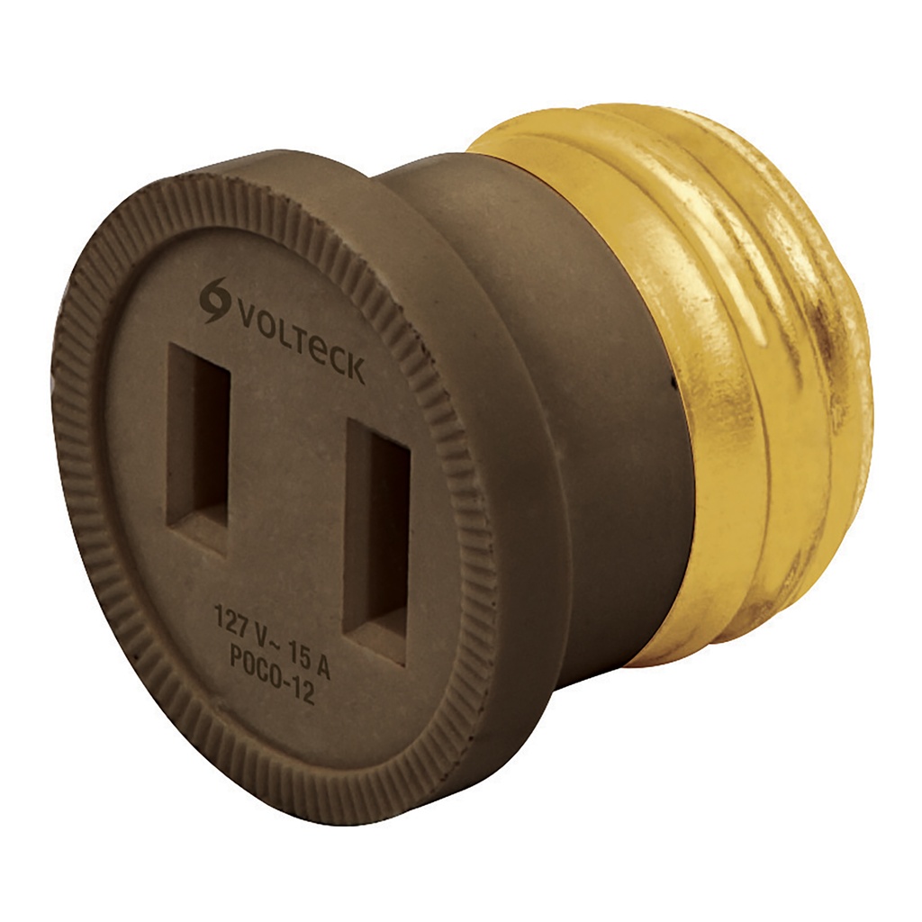 46490 / Adaptador de portalámpara a contacto, Volteck