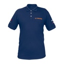 60462 / Playera polo azul, para caballero, talla EG, Truper