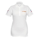 60468 / Playera polo blanca, para dama, talla CH, Truper
