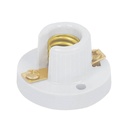 46531 / Portalámpara de porcelana para candil, Volteck