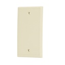 46400 / Placa de ABS ciega, Standard, marfil, Volteck