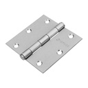 43262 / Bisagra cuadrada 3-1/2', cromo mate, cabeza plana, Hermex