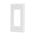 46418 / Placa 1 ventana, de policarbonato, línea Classic, Volteck