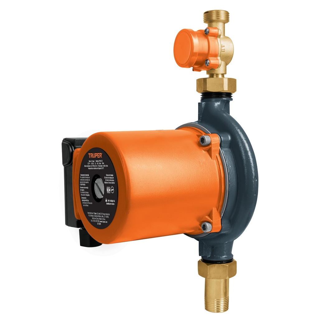 14637 / Bomba presurizadora 1/3 HP, con sensor regulable, Truper