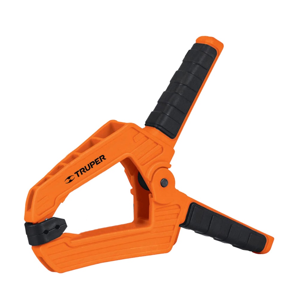 17701 / Prensa de resorte de 6', cuerpo de nylon con mango de TPR, Truper