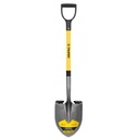 17150 / Pala redonda Tru Pro, puño 'Y', mango de fibra de vidrio, Truper