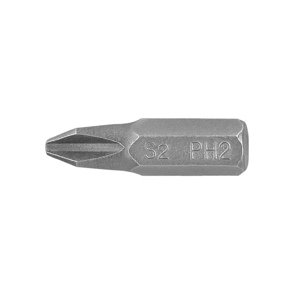 12141 / Estuche con 5 puntas de cruz PH2 largo 1', Truper Expert