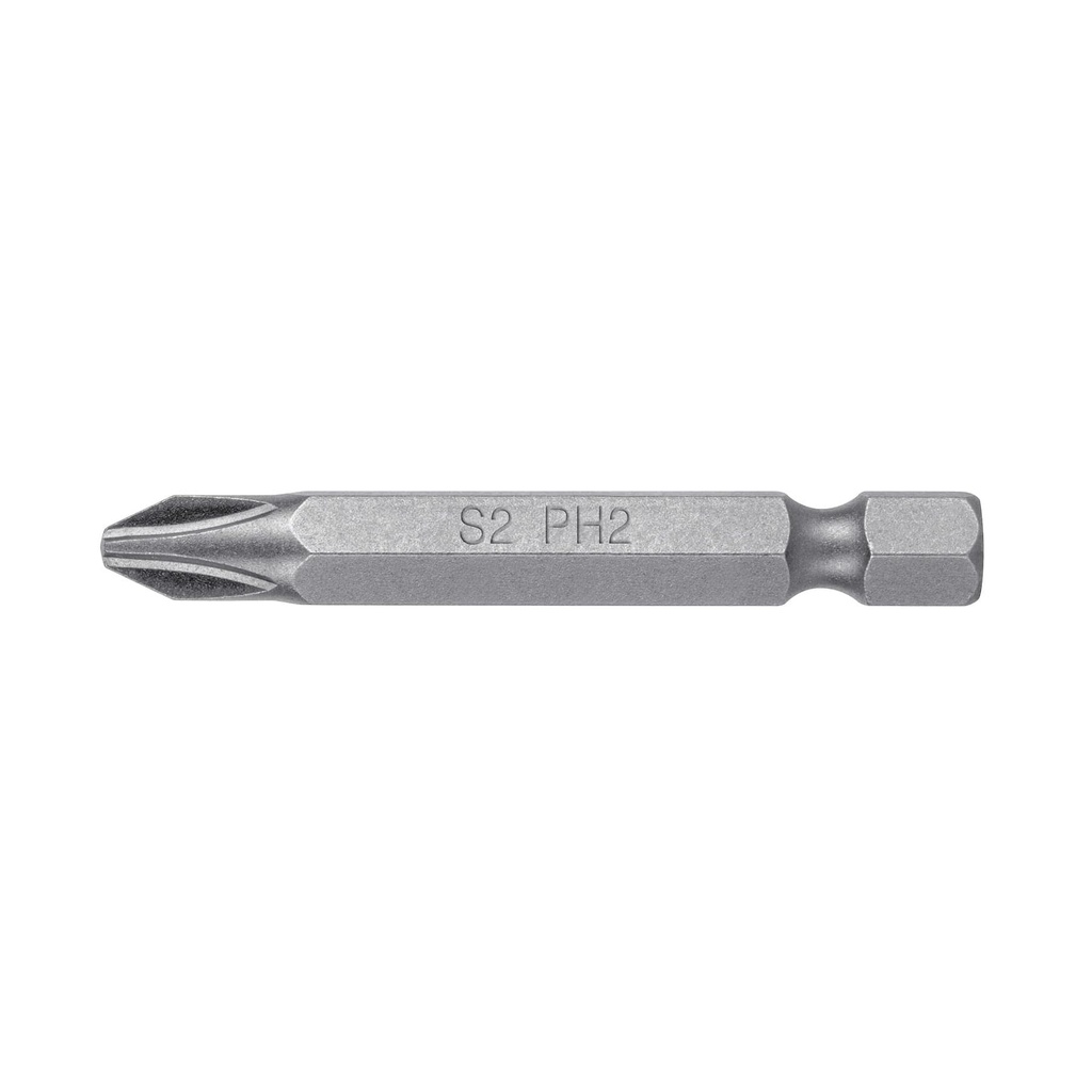 100251 / Estuche con 50 puntas de cruz PH2 largo 2', Truper Expert
