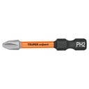 100820 / Estuche con 5 puntas de cruz PH2 de impacto largo 2', Expert