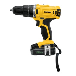 [26117] 26117 / Rotomartillo/destornillador 1/2', 20V, 1 bateria 2Ah, PRETUL, Pretul